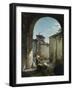 Interior Courtyard at Pontremoli-Guido Reni-Framed Giclee Print