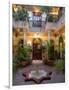 Interior Courtyard of Villa Des Orangers Hotel, Marrakesh, Morocco-null-Framed Photographic Print