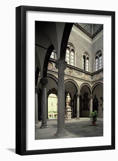 Interior Courtyard-Michelozzo di Bartolommeo-Framed Giclee Print