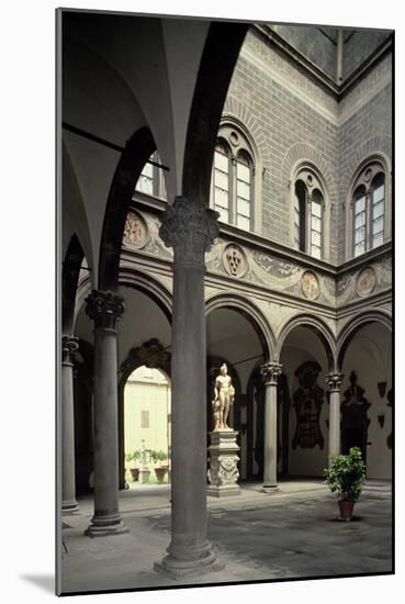 Interior Courtyard-Michelozzo di Bartolommeo-Mounted Giclee Print