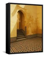 Interior Coutyard of Moulay Ismail Mausoleum-Merrill Images-Framed Stretched Canvas