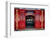 Interior Cow Street Niu Jie Mosque, Beijing, China for the Hui Minority Famous Moslem Mosque-William Perry-Framed Photographic Print