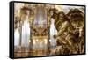 Interior Detail of the Cathedral of St. Stephan, Passau, Bavaria, Germany, Europe-Miles Ertman-Framed Stretched Canvas