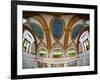 Interior Detail of Tiffany Dome, Marshall Field and Company Building, Chicago, Illinois, USA-null-Framed Photographic Print