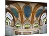 Interior Detail of Tiffany Dome, Marshall Field and Company Building, Chicago, Illinois, USA-null-Mounted Photographic Print