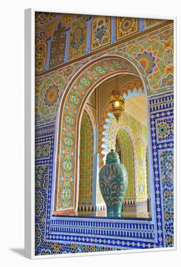 Interior Details of Continental Hotel, Tangier, Morocco, North Africa, Africa-Neil Farrin-Framed Photographic Print