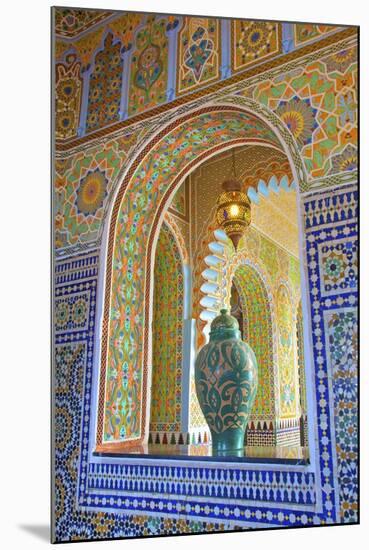 Interior Details of Continental Hotel, Tangier, Morocco, North Africa, Africa-Neil Farrin-Mounted Photographic Print