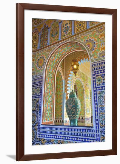 Interior Details of Continental Hotel, Tangier, Morocco, North Africa, Africa-Neil Farrin-Framed Photographic Print