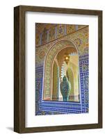 Interior Details of Continental Hotel, Tangier, Morocco, North Africa, Africa-Neil Farrin-Framed Photographic Print