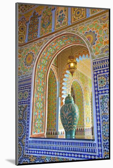 Interior Details of Continental Hotel, Tangier, Morocco, North Africa, Africa-Neil Farrin-Mounted Photographic Print