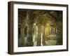 Interior, Dillawara Temple, Mount Abu, Rajasthan State, India-Sassoon Sybil-Framed Photographic Print