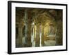 Interior, Dillawara Temple, Mount Abu, Rajasthan State, India-Sassoon Sybil-Framed Photographic Print