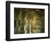 Interior, Dillawara Temple, Mount Abu, Rajasthan State, India-Sassoon Sybil-Framed Photographic Print