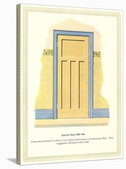 Interior Door and Trim-null-Stretched Canvas