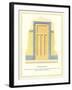 Interior Door and Trim-null-Framed Art Print