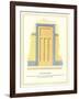 Interior Door and Trim-null-Framed Art Print