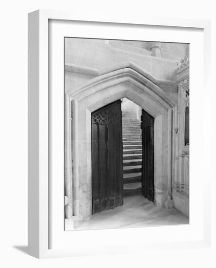 Interior Doorway, Wells Cathedral-Frederick Henry Evans-Framed Photographic Print