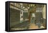 Interior, Drug Store, Chinatown, San Francisco, California-null-Framed Stretched Canvas