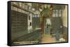 Interior, Drug Store, Chinatown, San Francisco, California-null-Framed Stretched Canvas