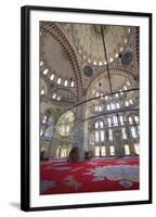 Interior, Fatih Mosque, Istanbul, Turkey, Europe-Neil Farrin-Framed Photographic Print