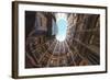 Interior Fish Eye View of La Pedrera (Casa Mila)-James Emmerson-Framed Photographic Print