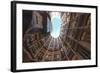 Interior Fish Eye View of La Pedrera (Casa Mila)-James Emmerson-Framed Photographic Print