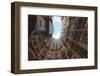 Interior Fish Eye View of La Pedrera (Casa Mila)-James Emmerson-Framed Photographic Print