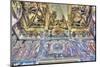 Interior Frescoes, Moldovita Monastery, 1532, Vatra Moldovitei, Suceava County, Romania-Richard Maschmeyer-Mounted Photographic Print