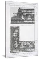 Interior Frieze and Cornice of the Temple of Aesculapius-Robert Adam-Stretched Canvas