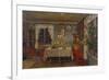Interior from the artists living room, 1909-Gerhard Peter Frantz Vilhelm Munthe-Framed Giclee Print