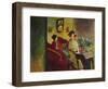 Interior, Gabriele Muenter and Marianne Von Werefkin, 1910-null-Framed Giclee Print