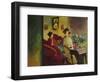 Interior, Gabriele Muenter and Marianne Von Werefkin, 1910-null-Framed Giclee Print