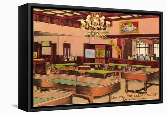 Interior, Golden Nugget, Las Vegas, Nevada-null-Framed Stretched Canvas