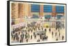 Interior, Grand Central Station, New York City-null-Framed Stretched Canvas