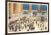 Interior, Grand Central Station, New York City-null-Framed Art Print