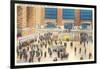 Interior, Grand Central Station, New York City-null-Framed Art Print