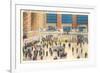 Interior, Grand Central Station, New York City-null-Framed Premium Giclee Print