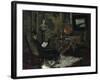 Interior, Grini, 1887 oil on board-Fritz Thaulow-Framed Giclee Print