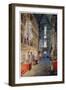 Interior in the Assumption Cathedral in the Moscow Kremlin, 1819-Fyodor Yakovlevich Alexeev-Framed Giclee Print