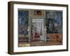 Interior in the Kuskovo Palace, 1917-Stanislav Yulianovich Zhukovsky-Framed Giclee Print