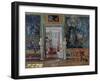 Interior in the Kuskovo Palace, 1917-Stanislav Yulianovich Zhukovsky-Framed Giclee Print