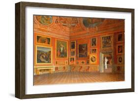 Interior in the Medici Palace-M. Romani-Framed Giclee Print