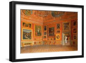 Interior in the Medici Palace-M. Romani-Framed Giclee Print