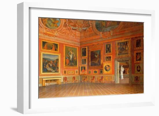 Interior in the Medici Palace-M. Romani-Framed Giclee Print