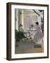 Interior in the Open Air-Ramon Casas Carbo-Framed Art Print