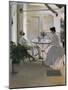 Interior in the Open Air-Ramon Casas Carbo-Mounted Art Print