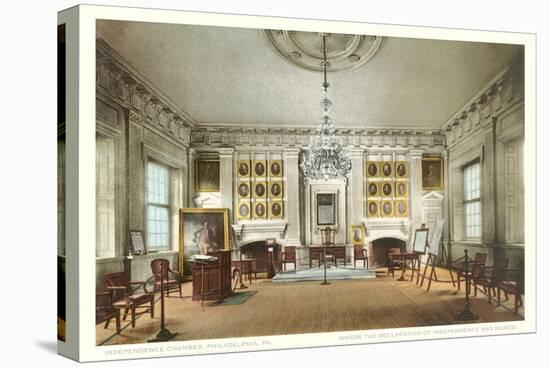 Interior, Independence Hall, Philadelphia, Pennsylvania-null-Stretched Canvas