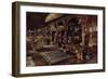 Interior Indian Building, Albuquerque, New Mexico-null-Framed Photographic Print