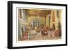 Interior, La Fonda Hotel, Santa Fe, New Mexico-null-Framed Art Print