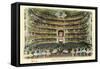 Interior, La Scala Opera House, Milan, Italy-null-Framed Stretched Canvas